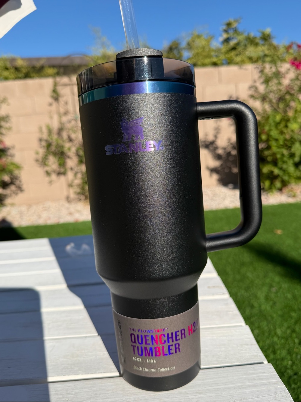 40oz Chroma colored Stanley Quencher